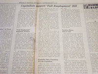 1945 SEPTEMBER 8 WEEKLY PEOPLE NEWSPAPER - SOCIALIST PARTY PAPER - NP 2413