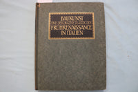 1920 BAUKUNST UND DEKORATIVE PLASTIK IN ITALIEN - GERMAN TEXT - KD 9715