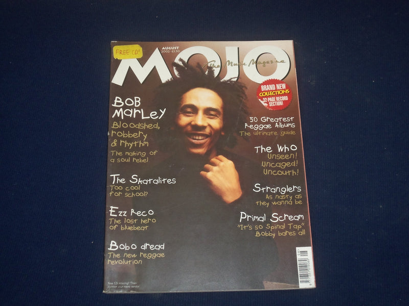 2002 AUGUST MOJO MAGAZINE - ENGLAND - BOB MARLEY - B 697