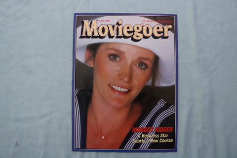 1983 APRIL MOVIEGOER MAGAZINE - MARGOT KIDDER COVER - E 19806