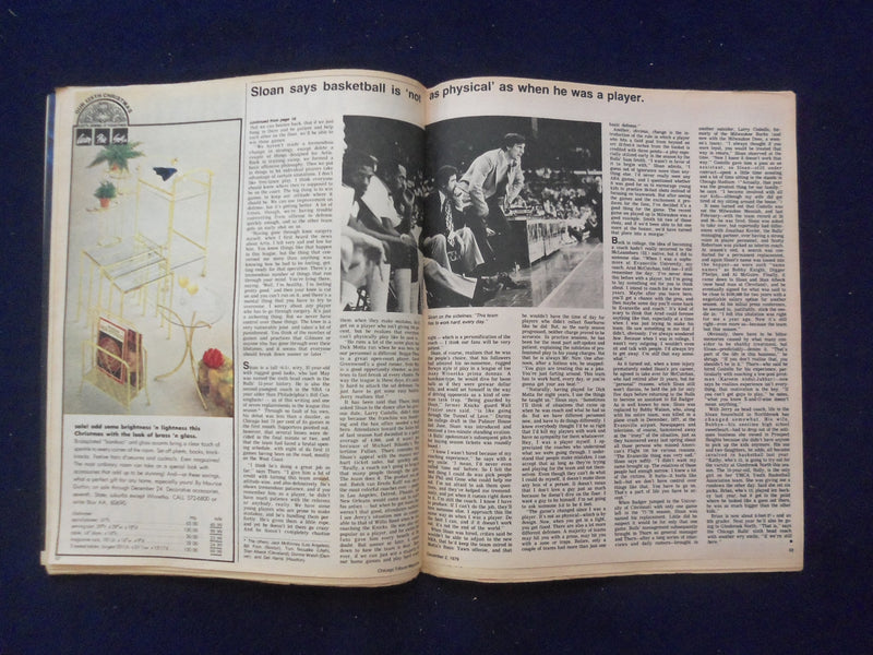 1979 DEC 2 CHICAGO TRIBUNE MAGAZINE SECTION -JERRY SLOAN - BETTE DAVIS - NP 6427
