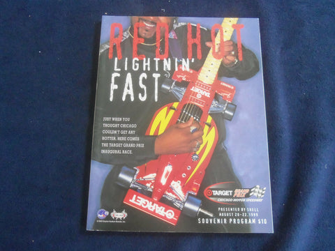 1999 AUGUST 20-22 TARGET GRAND PRIX RACING PROGRAM - CHICAGO MOTOR - SP 3929A