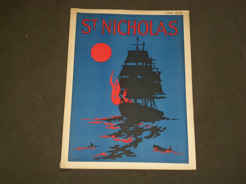 1928 JUNE ST. NICHOLAS MAGAZINE - ILLUSTRATIONS, STORIES & ADS - B 5047