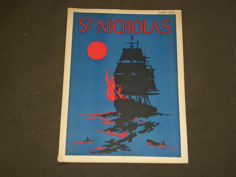 1928 JUNE ST. NICHOLAS MAGAZINE - ILLUSTRATIONS, STORIES & ADS - B 5047