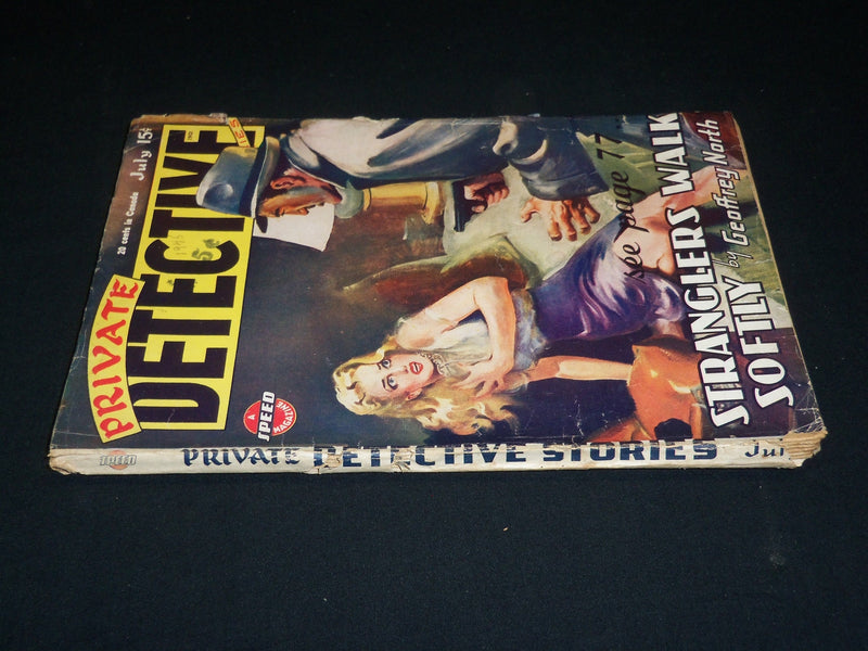 1945 JULY PRIVATE DETECTIVE STORIES PULP MAGAZINE - GEOFFREY NORTH - ST 5342N