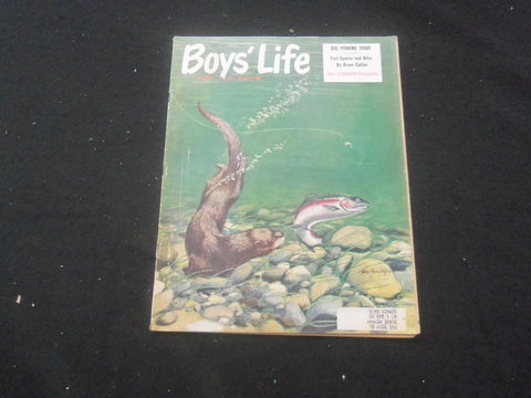 1961 APRIL BOYS' LIFE MAGAZINE - BIG FISHING ISSUE - ST 3770L