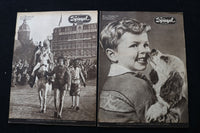 1954 DE SPIEGEL CHRISTELUK NATIONAAL MAGAZINE - LOT OF 21 - DUTCH - O 3705