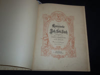 1800'S JOHANN BACH KLAVIERWERKE INNVENTIONEN - EDITION PETERS NO. 201 - KD 5295B