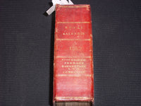 1820 THE ROYAL KALENDAR AND REGISTER - HARDCOVER - NICE ILLUSTRATIONS - KD 7587