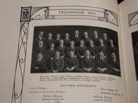 1921 TECHNIQUE M. I. T. TECHNOLOGY MASSACHUSETTS YEARBOOK - NICE PHOTOS - YB 75A