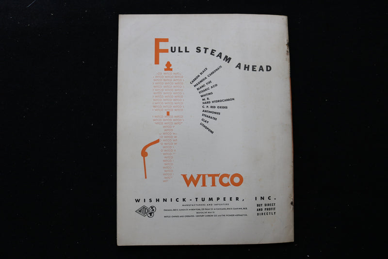 1933 APR CHEMICAL MARKETS MAGAZINE - CALCO BETA NAPHTHOL FLAKES COVER - SP 6258P
