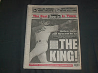 1998 SEPTEMBER 9 NEW YORK POST NEWSPAPER - MARK MCGWIRE HITS HR 62 - NP 4128