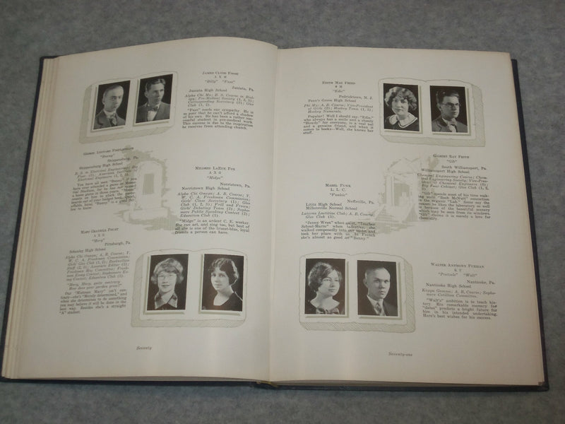 1927 L'AGENDA BUCKNELL UNIVERSITY YEARBOOK - LEWISBURG, PENNSYLVANIA - YB 2028