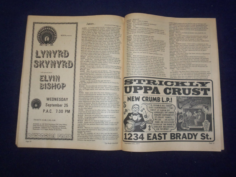1974 SEP 4-11 BUGLE AMERICAN MAGAZINE - EAT YOUR HEART OUT EVIL - J 9421
