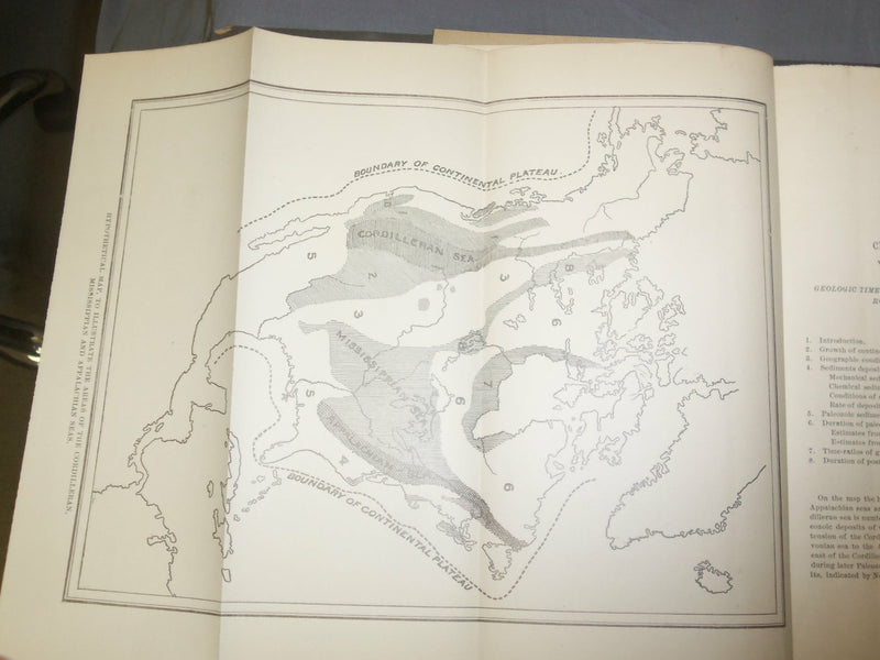 1894 GEOLOGIC TIME; AS INDICATED BY THE SEDIMENTARY ROCKS OF NO. AMERICA- J 4936
