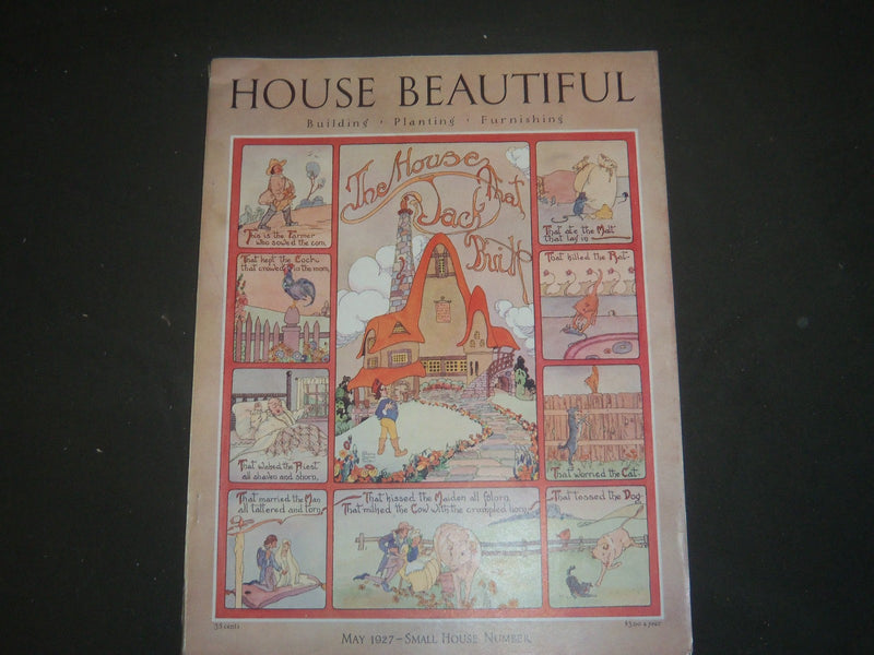 1927 MAY THE HOUSE BEAUTIFUL MAGAZINE - GREAT PHOTOS & ADS - ST 610