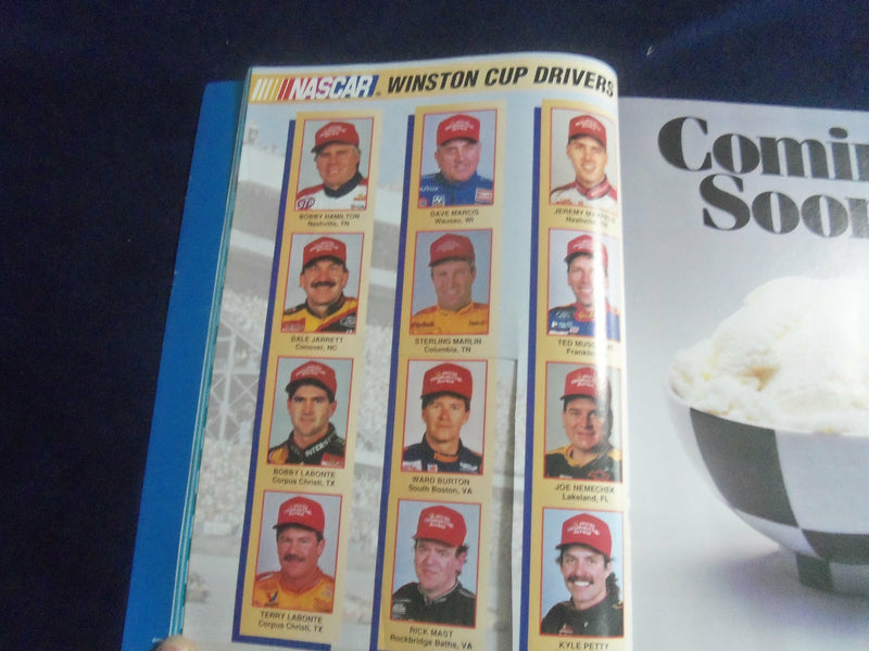 1995 FEB 19 37TH DAYTONA 500 RACING PROGRAM W/PATCH - GREAT PHOTOS - SP 3744H