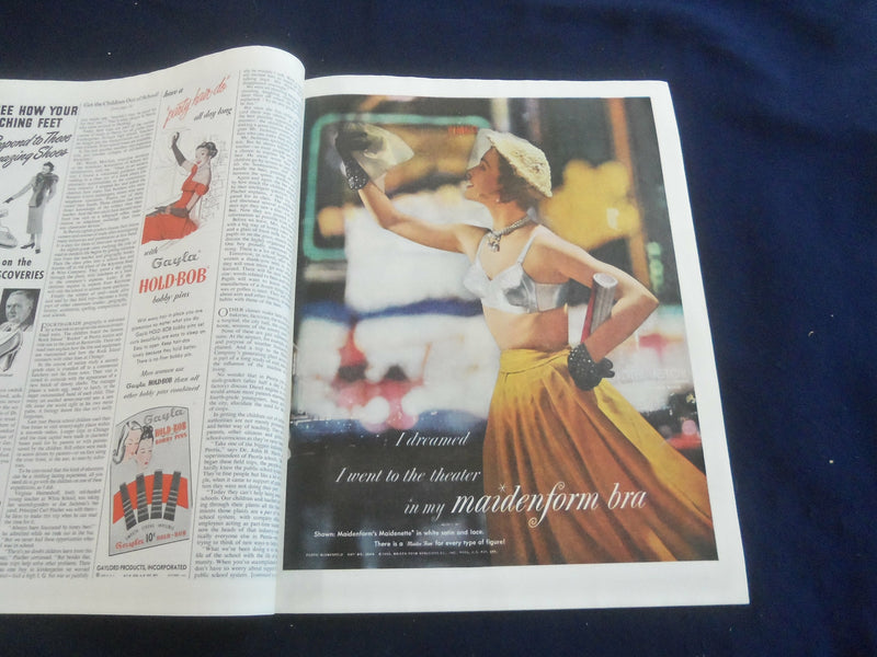 1950 OCT WOMAN'S HOME COMPANION MAGAZINE - TAYLOR CALDWELL NOVEL - ST 1115G