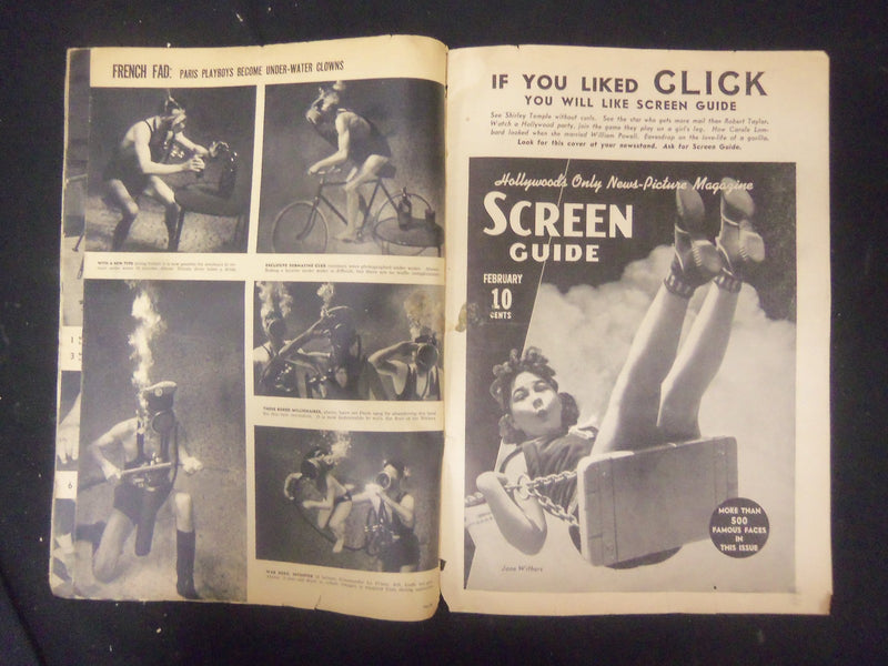 1938 FEBRUARY CLICK MAGAZINE - VOLUME 1, NUMBER 1 - ST 4061