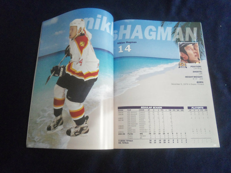 2002-2003 FLORIDA PANTHERS YEARBOOK - ST 7139