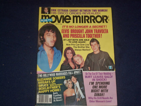 1978 NOVEMBER MOVIE MIRROR MAGAZINE - ELVIS PRESLEY - PHOTOS & STORIES - ST 6220