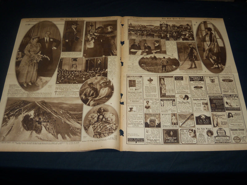 1920 FEBRUARY 29 NEW YORK TIMES PICTURE SECTION - CAPABLANCA - PHOTOS - NT 8771