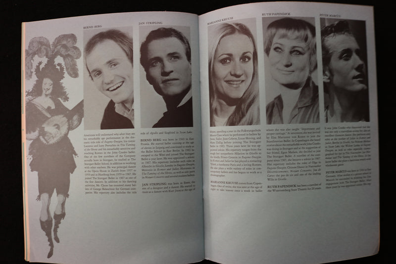 1969 THE STUTTGART BALLET PROGRAM - K 2295