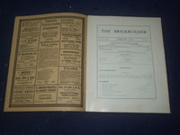 1908 FEBRUARY THE BRICKBUILDER MAGAZINE - AN ARCHITECTURAL MONTHLY - ST 258B