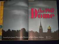 1947 THE DOME UNIVERSITY OF NOTRE DAME YEARBOOK - JOHNNY LUJACK - LEAHY - YB 50