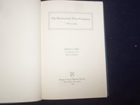 1969 THE HACKENSACK WATER CO. 1869-1969 HARDCOVER BOOK -LEIBY INSCRIBED- KD 8769