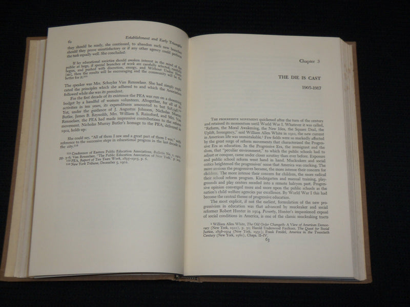 1964 PROGRESSIVES AND URBAN SCHOOL REFORM BOOK BY SOL COHEN - KD 1378B