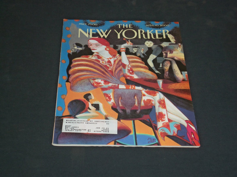 2000 APRIL 10 THE NEW YORKER MAGAZINE - ILLUSTRATED COVER - NY 1919