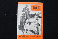 1949 AUGUST 8 QUICK DIGEST MAGAZINE - BING CROSBY COVER - K 2416