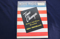1941 SEP 27-OCT 3 MOVIE-RADIO GUIDE MAGAZINE - TIME CHANGES COVER - E 9279