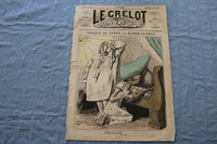 1873 AUGUST 17 LE GRELOT NEWSPAPER - CROQUIS DE SAISON - FRENCH - NP 8631