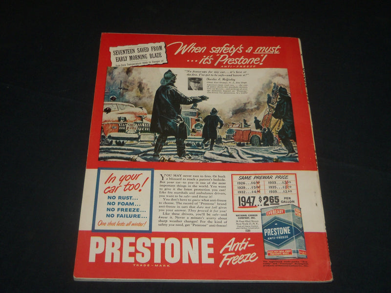 1947 OCTOBER SPORT MAGAZINE - HARRY GILMER COVER - GREAT PHOTOS - B 6787
