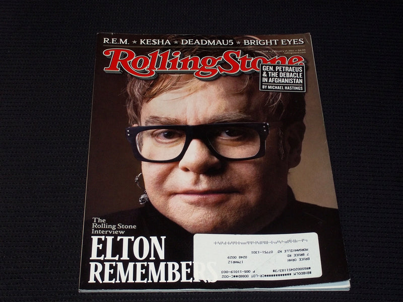 2011 FEBRUARY 17 ROLLING STONE MAGAZINE - ELTON JOHN FRONT COVER - E 1724