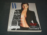 2000 OCTOBER W MAGAZINE - STEPHANIE SEYMOUR - SP 3414