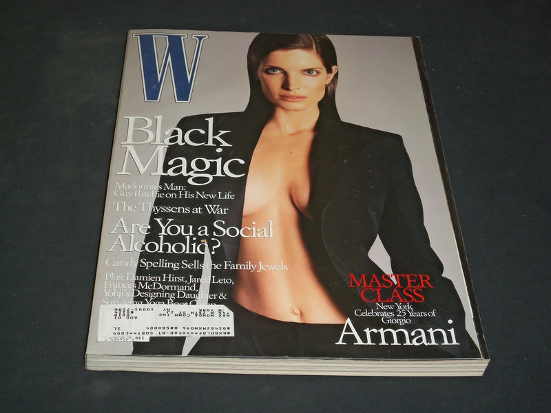 2000 OCTOBER W MAGAZINE - STEPHANIE SEYMOUR - SP 3414
