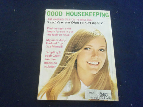 1968 JULY GOOD HOUSEKEEPING MAGAZINE - PAT NIXON - LIZA MINNELLI - F 514Y