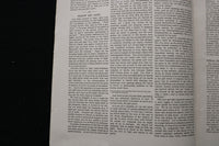 1896 JULY 9 THE CONGREGATIONALIST MAGAZINE - HARRIET BEECHER STOWE COVER- K 2482