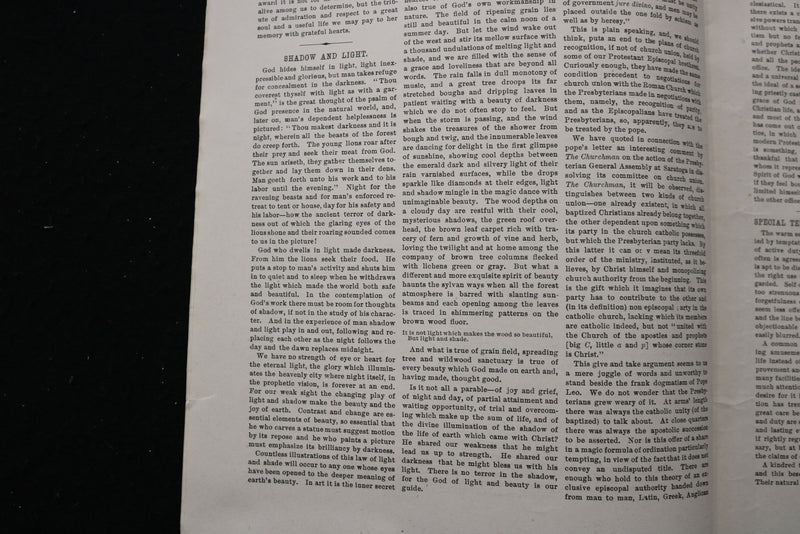 1896 JULY 9 THE CONGREGATIONALIST MAGAZINE - HARRIET BEECHER STOWE COVER- K 2482