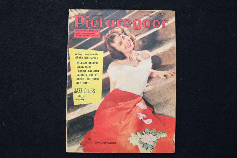 1957 JUNE 15 PICTUREGOER MAGAZINE - ANNE HEYWOOD COVER - E 26000