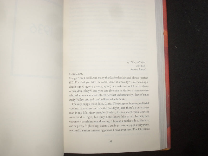 2001 CLARA CALLAN A NOVEL HARDCOVER BOOK AUTOGRAPHED BY RICHARD WRIGHT - KD 9297