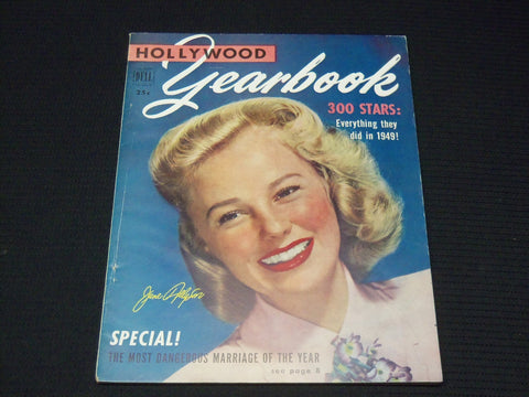 1950 HOLLYWOOD YEARBOOK MAGAZINE - JUNE ALLYSON COVER - E 13503