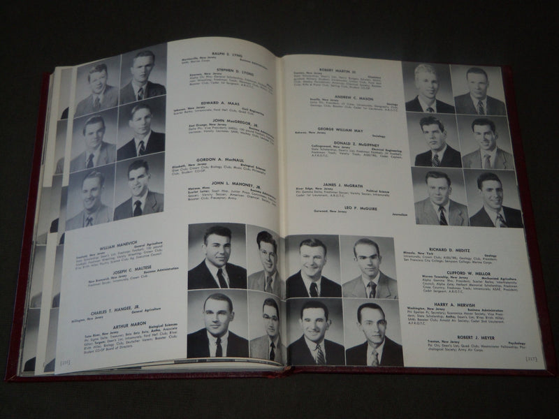 1954 SCARLET LETTER RUTGERS UNIVERSITY YEARBOOK - NEW JERSEY - PHOTOS - YB 1400