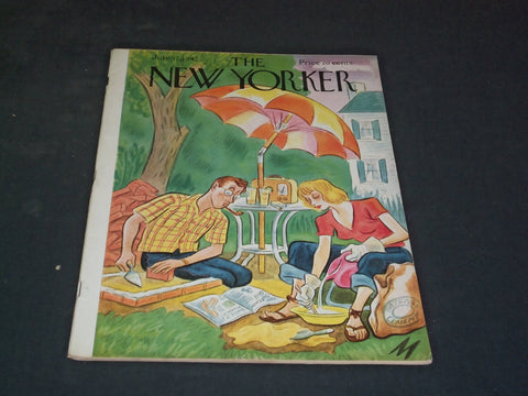 1947 JULY 12 THE NEW YORKER MAGAZINE - ILLUSTRATED COVER - NY 271