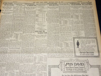1921 MAY 23 NEW YORK TIMES - HARDING TO HONOR SOLDIER DEAD TODAY - NT 8599