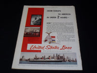 1955 APRIL 23 ILLUSTRATED LONDON NEWS MAGAZINE NICE COVERS & ADS - E 4252