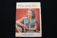 1944 JUNE 25 CHICAGO TRIBUNE MAGAZINE - BONITA GRANVILLE COVER - E 25422